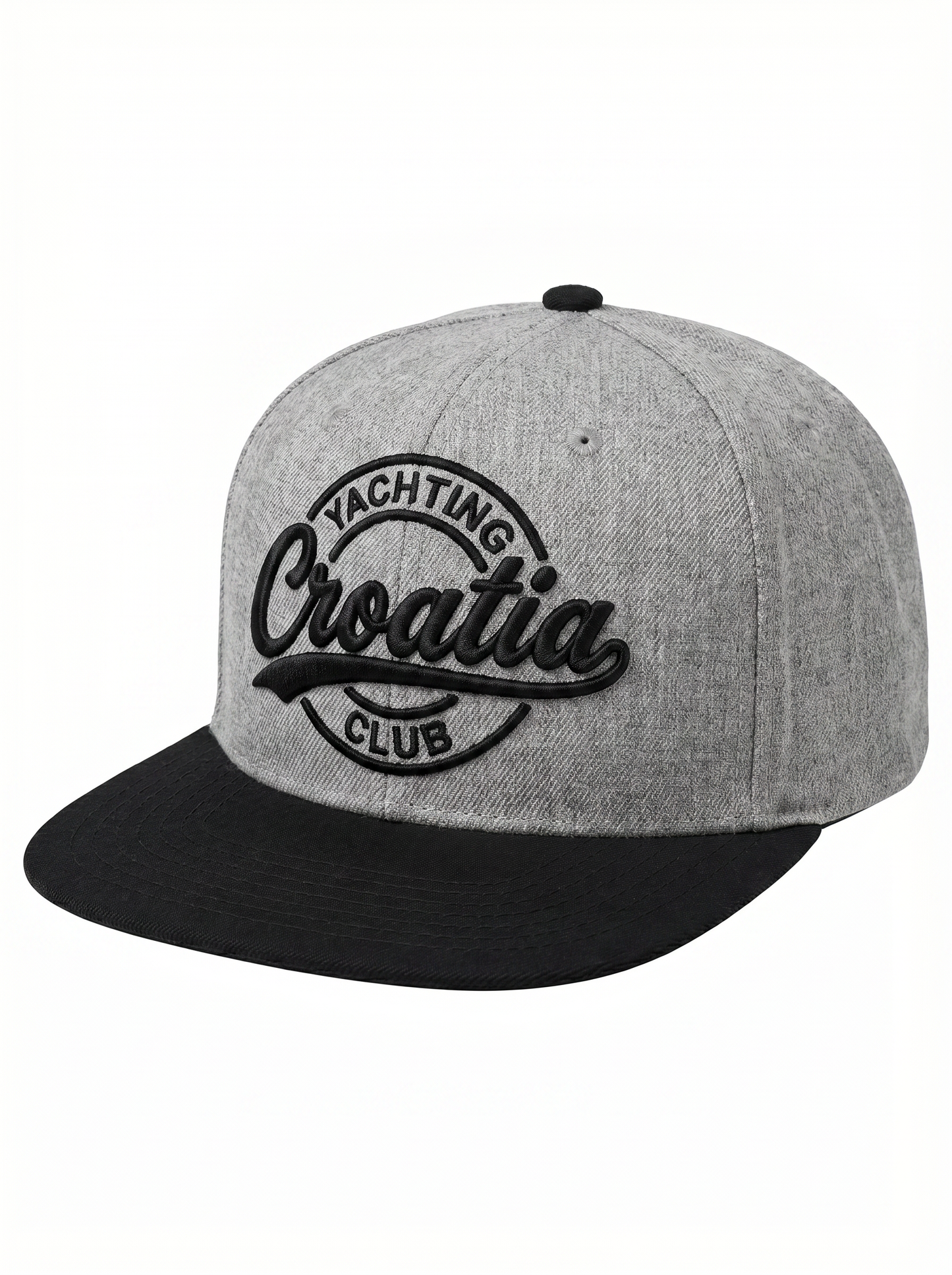 Croatia Yachting Club Snapback - Siva / Crna