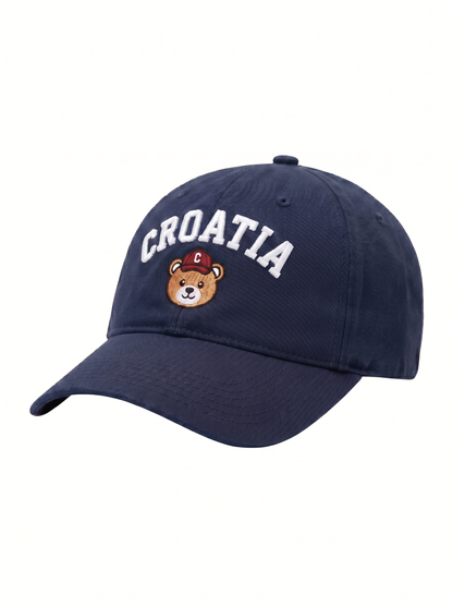 Croatia Bear Kapa - Navy