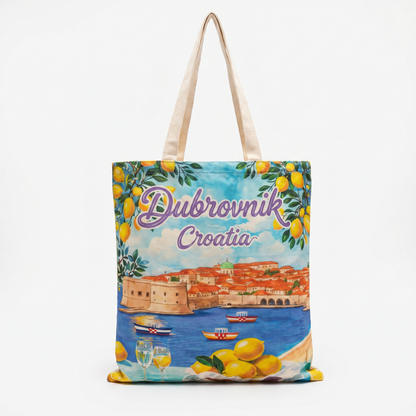 Croatia Cities Tote Bag - Dubrovnik