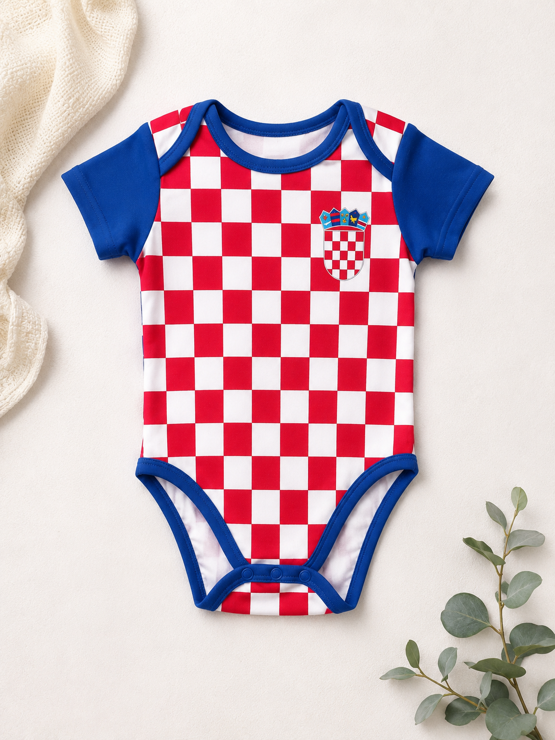 Dječji bodi - Hrvatska kockica