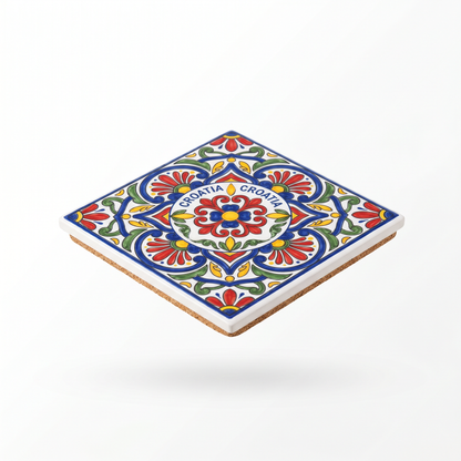 Croatia Tile Podmetač Kvadratni - Šareni