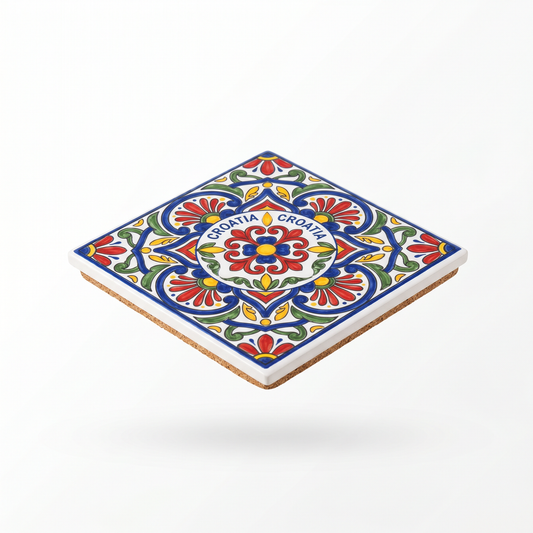 Croatia Tile Podmetač Kvadratni - Šareni