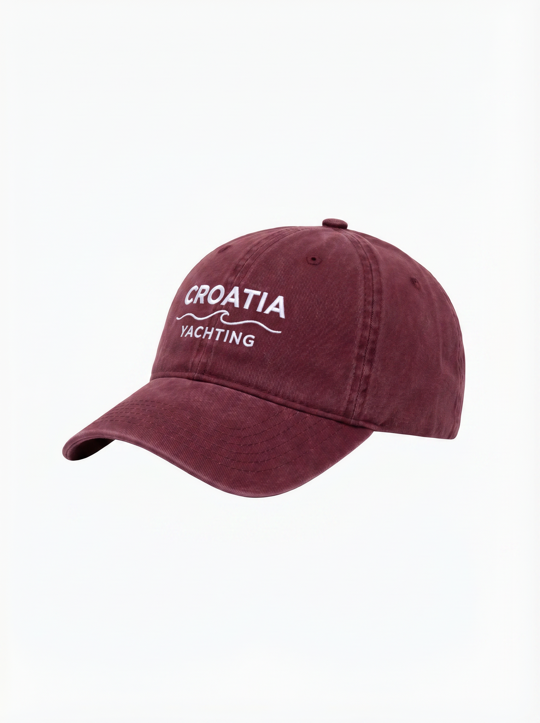 Croatia Yachting Vintage Kapa - Burgundy
