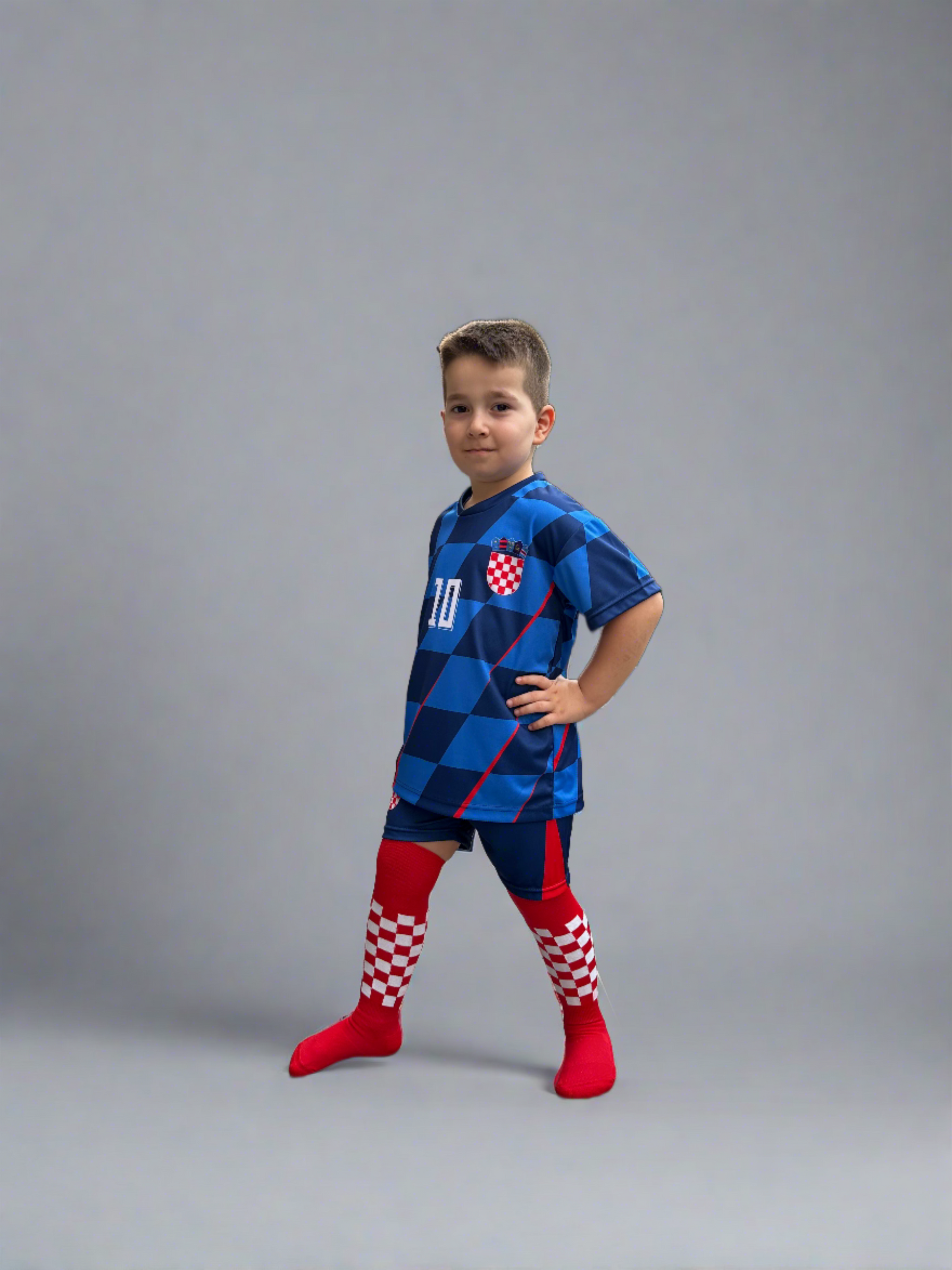 DJEČJI NOGOMETNI DRES (KOMPLET) 2024/2025 Modrić - neopisivo.hr