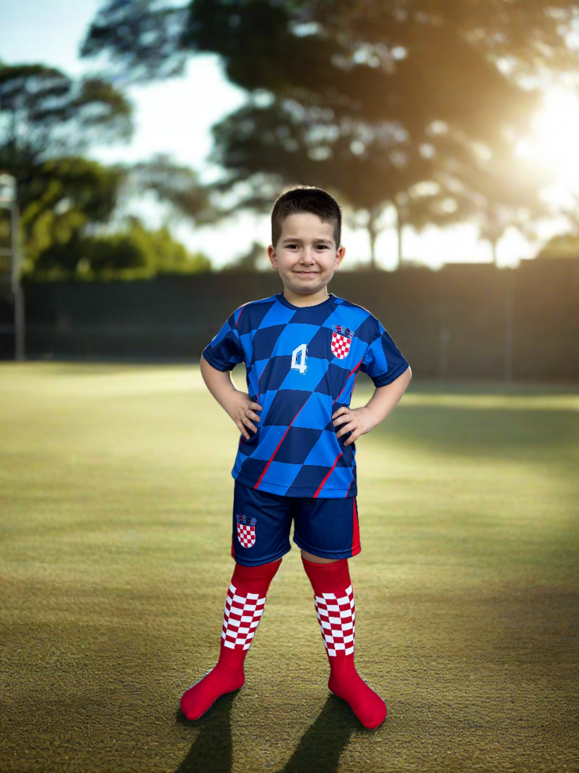 DJEČJI NOGOMETNI DRES  (KOMPLET) 2024/2025 Gvardiol - KIKY STORE