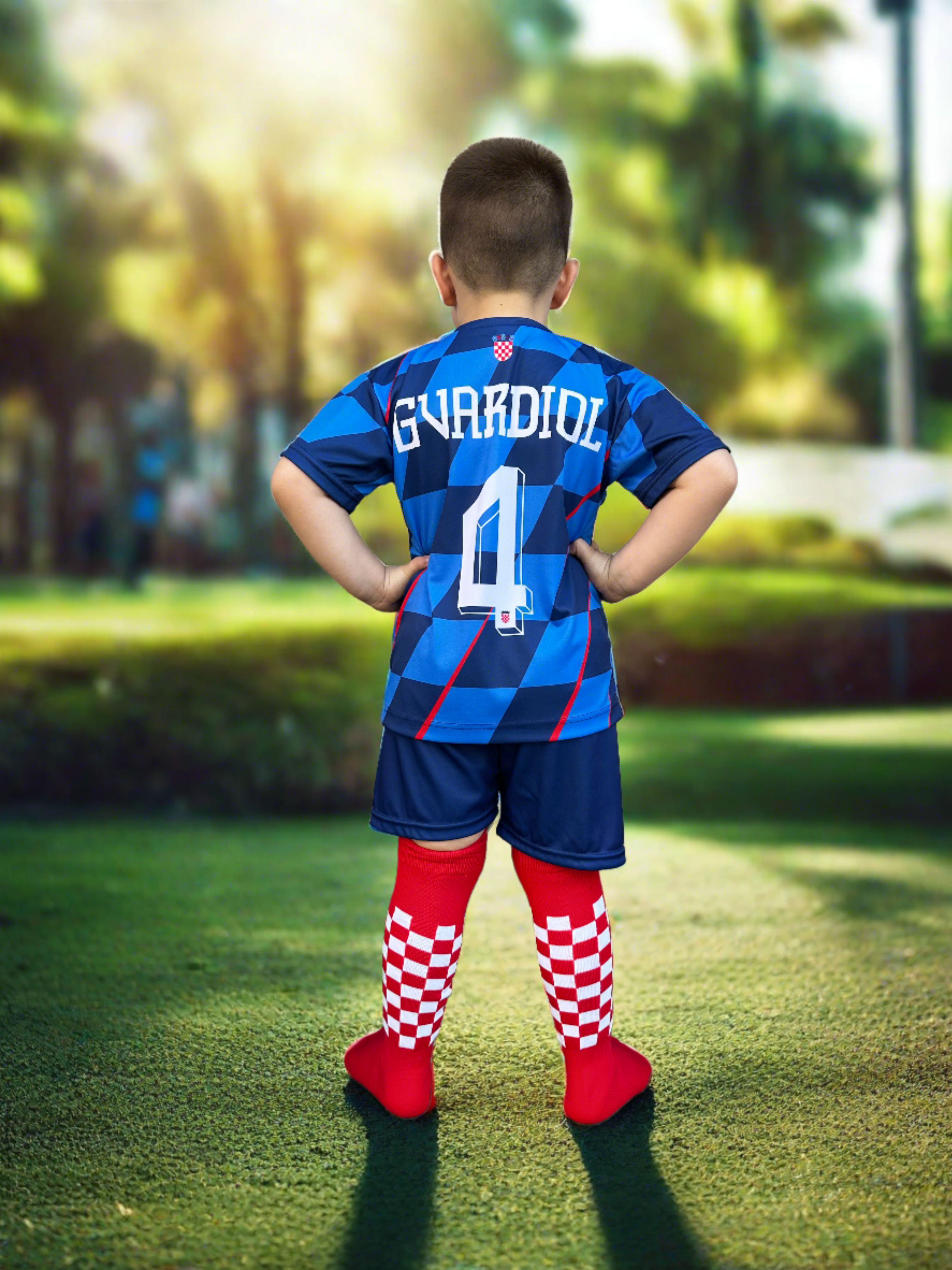 DJEČJI NOGOMETNI DRES  (KOMPLET) 2024/2025 Gvardiol - KIKY STORE