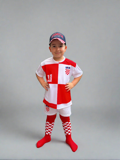DJEČJI NOGOMETNI DRES (KOMPLET) 2024/2025 Modrić - neopisivo.hr