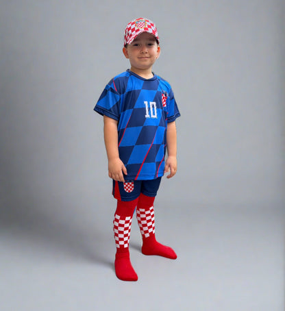 DJEČJI NOGOMETNI DRES (KOMPLET) 2024/2025 Modrić - neopisivo.hr