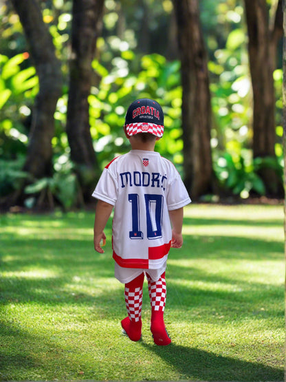 DJEČJI NOGOMETNI DRES (KOMPLET) 2024/2025 Modrić - neopisivo.hr