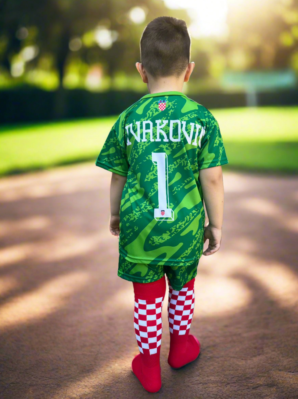 DJEČJI NOGOMETNI DRES  (KOMPLET) 2024/2025 Livaković - KIKY STORE