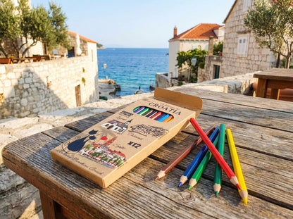 Bojice 'Welcome to Croatia' – Set od 12 komada