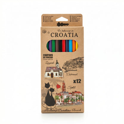 Bojice 'Welcome to Croatia' – Set od 12 komada