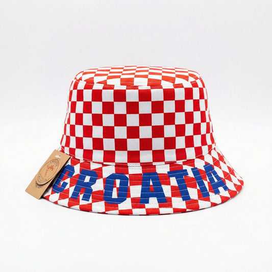 Bucket Hat Croatia Sahovnica