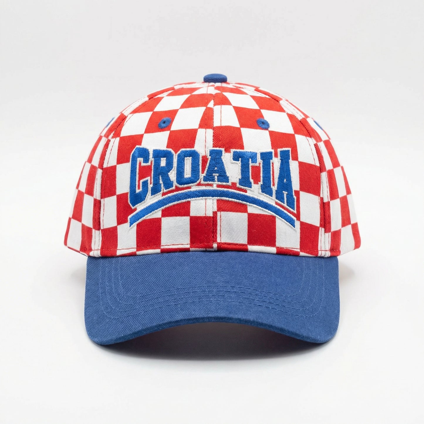 Croatia Šilterica – Šahovnica s Plavim Šiltom i Natpisom