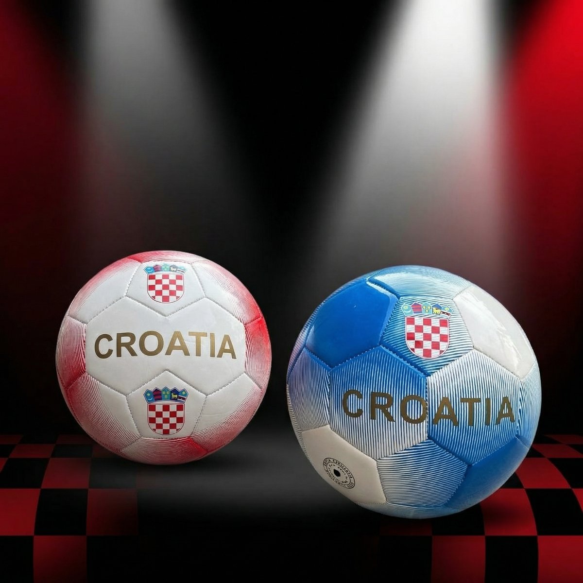 HR nogometna lopta 6 - HR Croatia football