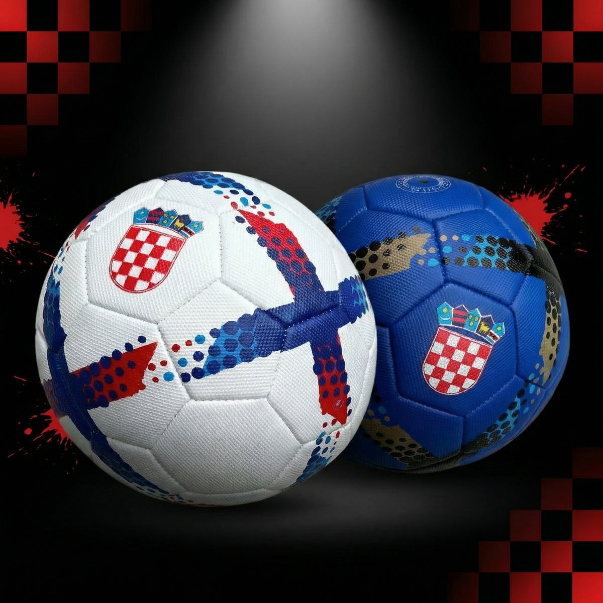 HR nogometna lopta 7 - HR Croatia football premium