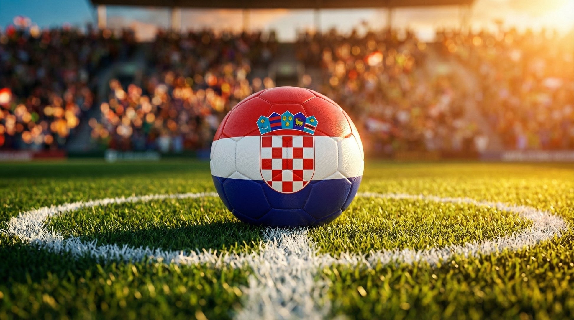 Croatia Nogometna Lopta – Boje Zastave