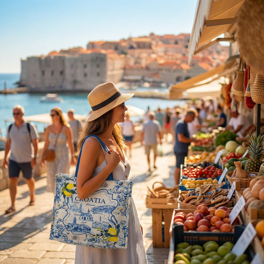 Croatia Gradovi Platnena Torba – lifestyle