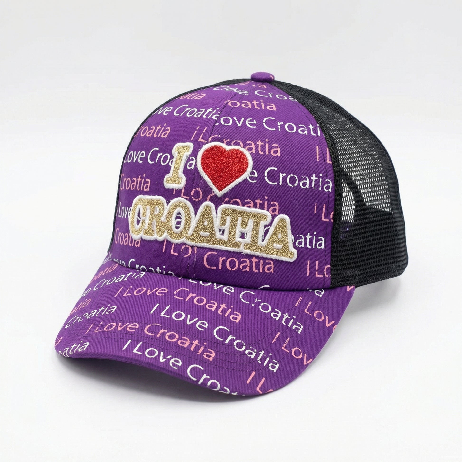 I Love Croatia Trucker Kapa – studio