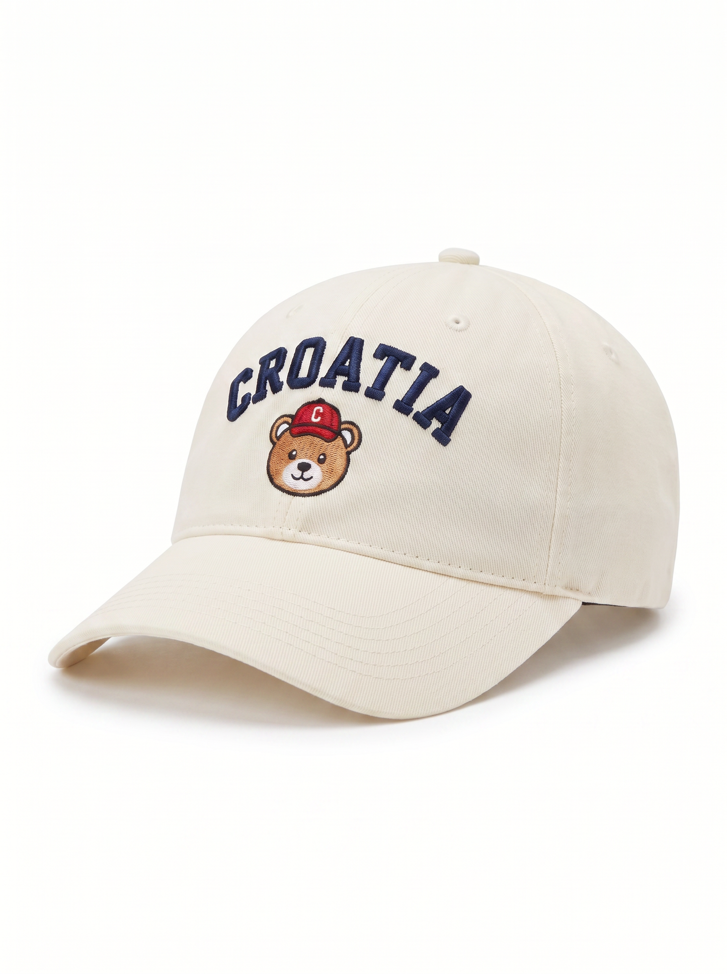Croatia Bear Kapa - Bijela