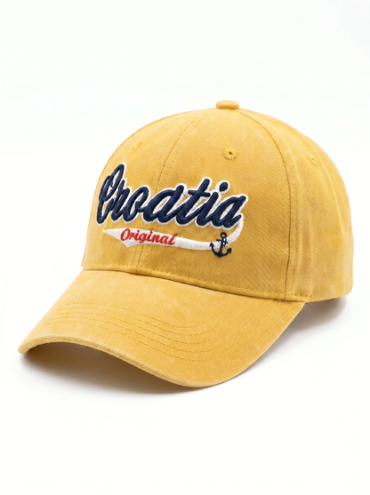 Croatia Original Kapa - Žuta